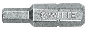 Punta desarmador HEXAGONAL INTERNO SW 5  1/4X25MM