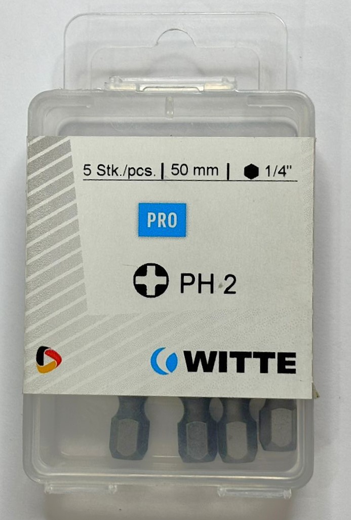 Puntas PH2 1/4"x 50 MM