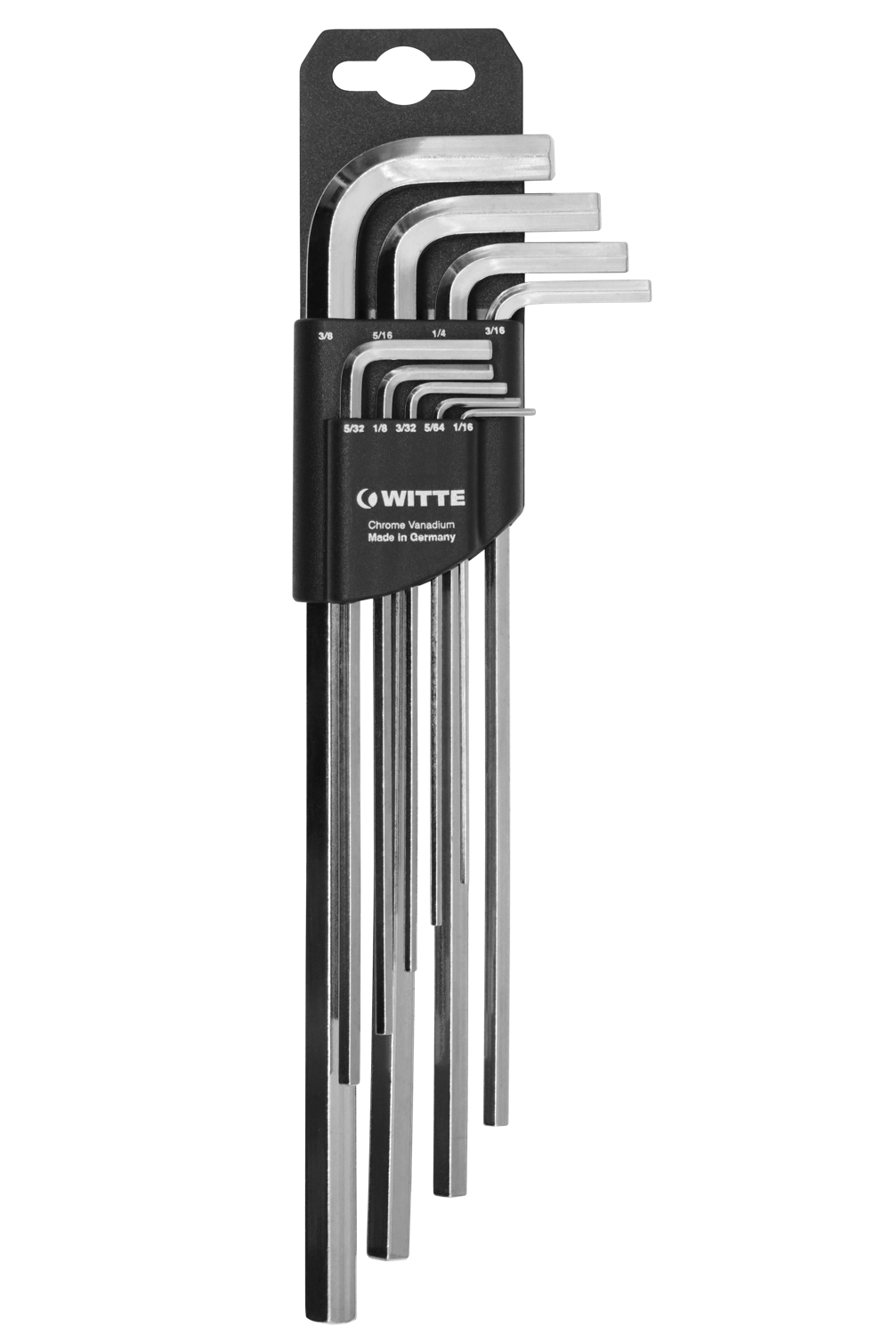 Set Llaves Allen largas  1/16"-3/8"  9pz