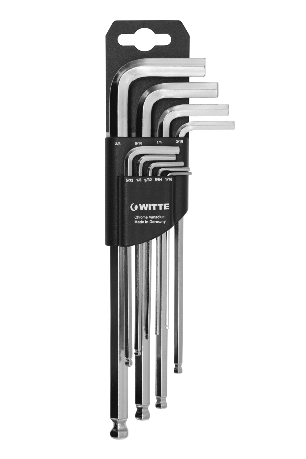 Set Llaves Allen bola    1/16"-3/8"  9pz